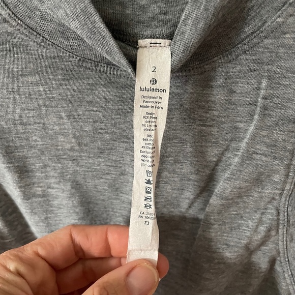 Lululemon All Yours Mock Neck Crop Tank - Picture 2 of 5